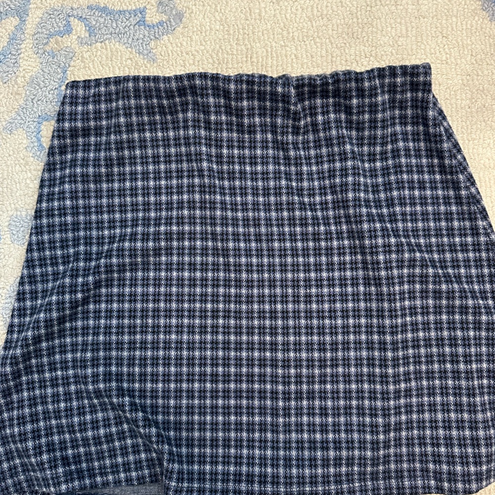 Urban Outfitters plaid slip on skirt
